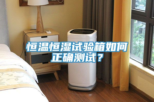 恒溫恒濕試驗(yàn)箱如何正確測(cè)試？