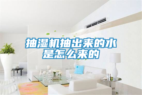 抽濕機抽出來的水是怎么來的