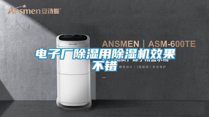電子廠除濕用除濕機(jī)效果不錯