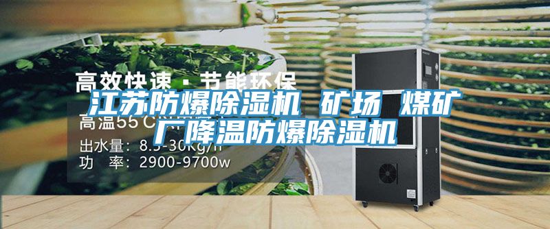 江蘇防爆除濕機(jī) 礦場(chǎng) 煤礦廠降溫防爆除濕機(jī)