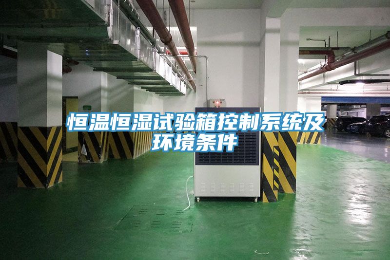 恒溫恒濕試驗箱控制系統及環(huán)境條件