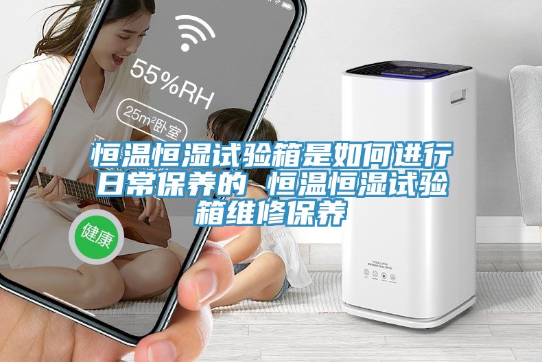 恒溫恒濕試驗箱是如何進行日常保養(yǎng)的 恒溫恒濕試驗箱維修保養(yǎng)