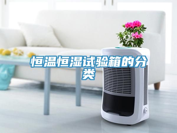 恒溫恒濕試驗(yàn)箱的分類(lèi)