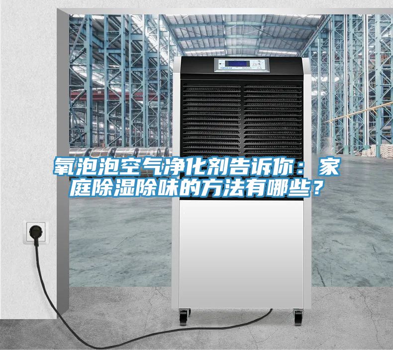 氧泡泡空氣凈化劑告訴你：家庭除濕除味的方法有哪些？