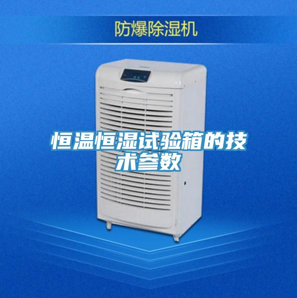 恒溫恒濕試驗(yàn)箱的技術(shù)參數(shù)