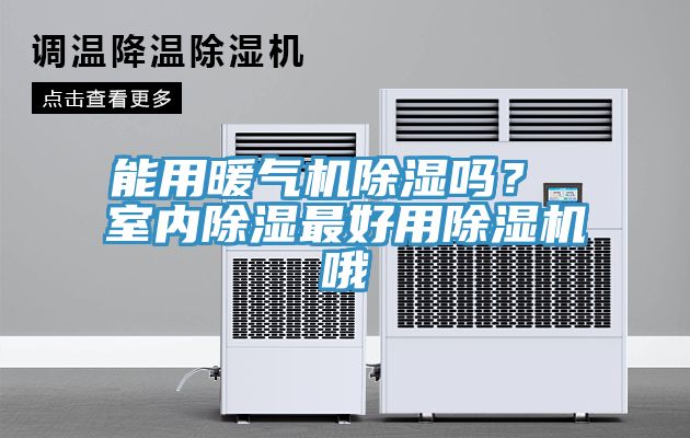 能用暖氣機(jī)除濕嗎？ 室內(nèi)除濕最好用除濕機(jī)哦