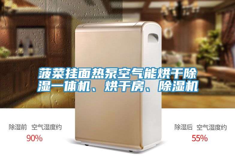 菠菜掛面熱泵空氣能烘干除濕一體機(jī)、烘干房、除濕機(jī)