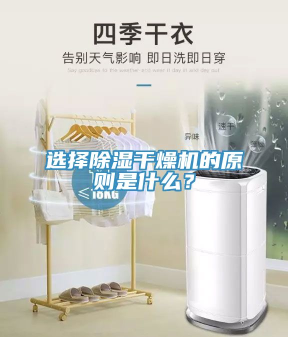 選擇除濕干燥機的原則是什么？