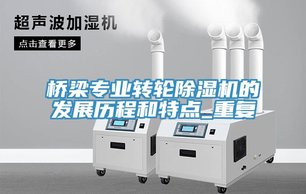 橋梁專業(yè)轉(zhuǎn)輪除濕機(jī)的發(fā)展歷程和特點(diǎn)_重復(fù)