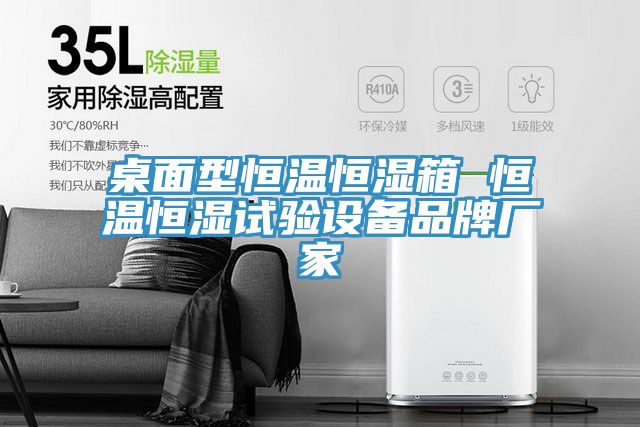 桌面型恒溫恒濕箱 恒溫恒濕試驗設(shè)備品牌廠家