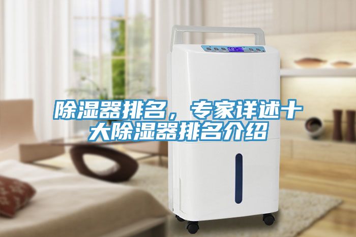 除濕器排名，專家詳述十大除濕器排名介紹