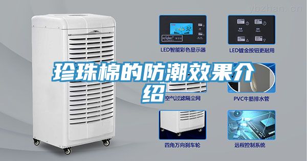 珍珠棉的防潮效果介紹