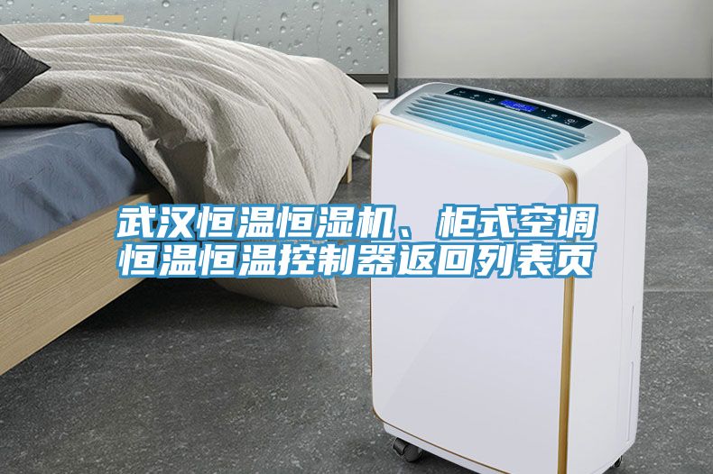 武漢恒溫恒濕機、柜式空調恒溫恒溫控制器返回列表頁