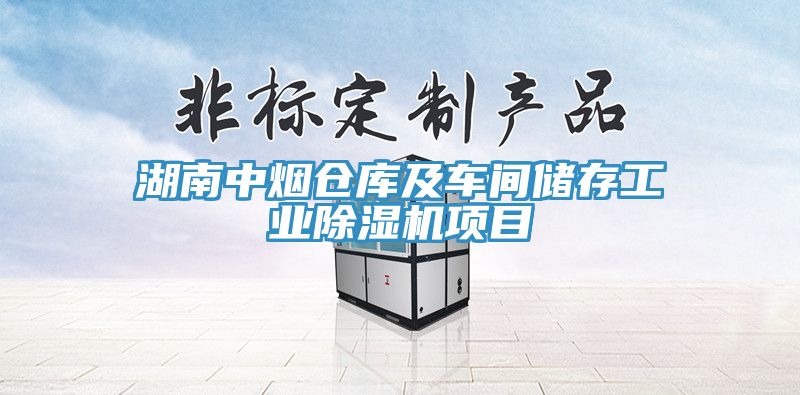 湖南中煙倉庫及車間儲存工業(yè)除濕機項目