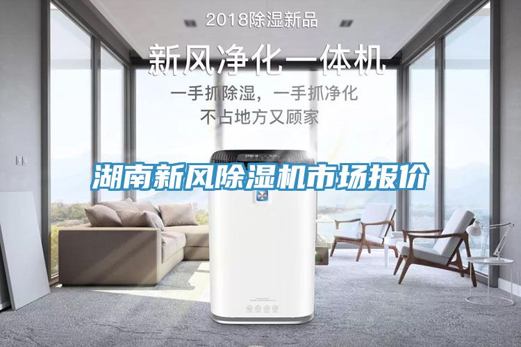 湖南新風除濕機市場報價