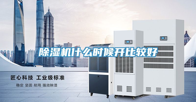 除濕機(jī)什么時候開比較好