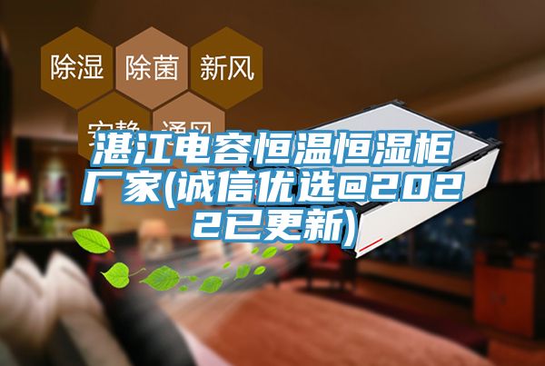 湛江電容恒溫恒濕柜廠家(誠信優(yōu)選@2022已更新)