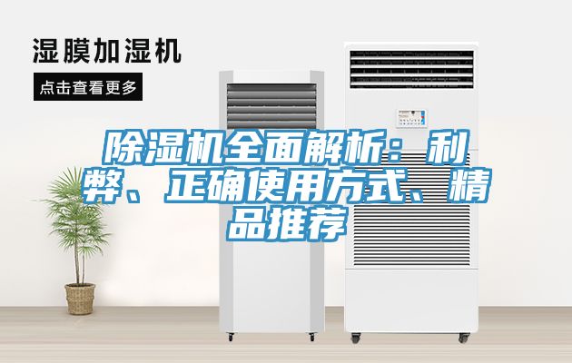 除濕機(jī)全面解析：利弊、正確使用方式、精品推薦