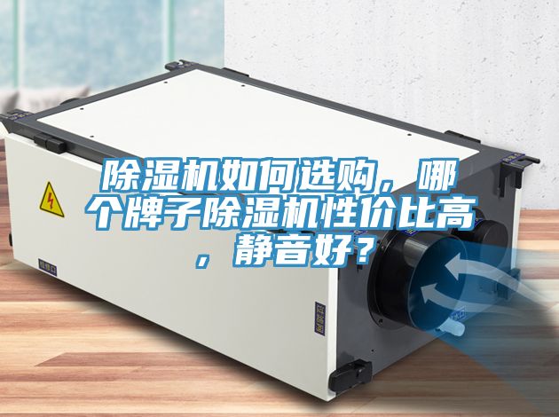 除濕機如何選購，哪個牌子除濕機性價比高，靜音好？