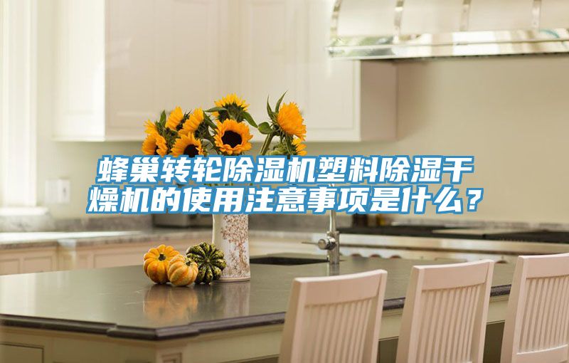 蜂巢轉(zhuǎn)輪除濕機塑料除濕干燥機的使用注意事項是什么？