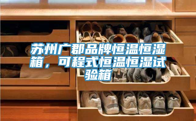 蘇州廣郡品牌恒溫恒濕箱，可程式恒溫恒濕試驗(yàn)箱