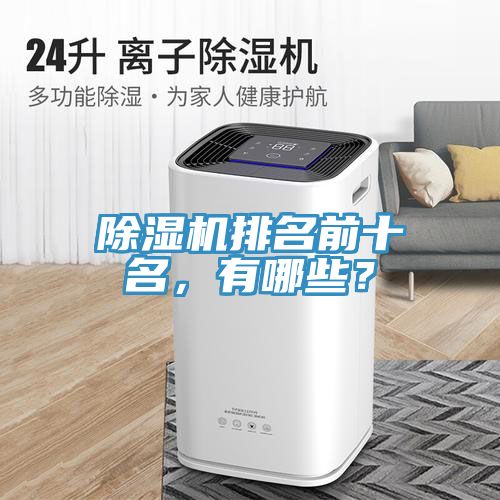 除濕機(jī)排名前十名，有哪些？