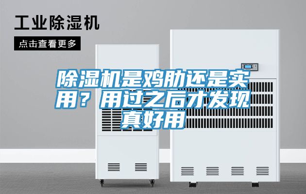 除濕機是雞肋還是實用？用過之后才發(fā)現(xiàn)真好用