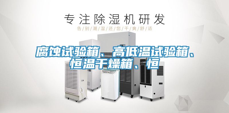 腐蝕試驗(yàn)箱、高低溫試驗(yàn)箱、恒溫干燥箱、恒