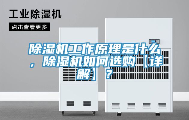除濕機工作原理是什么，除濕機如何選購【詳解】？