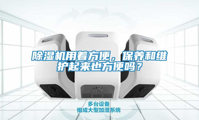 除濕機用著方便，保養(yǎng)和維護起來也方便嗎？