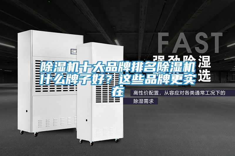 除濕機(jī)十大品牌排名除濕機(jī)什么牌子好？這些品牌更實(shí)在