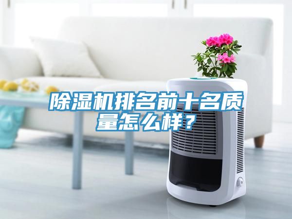 除濕機(jī)排名前十名質(zhì)量怎么樣？