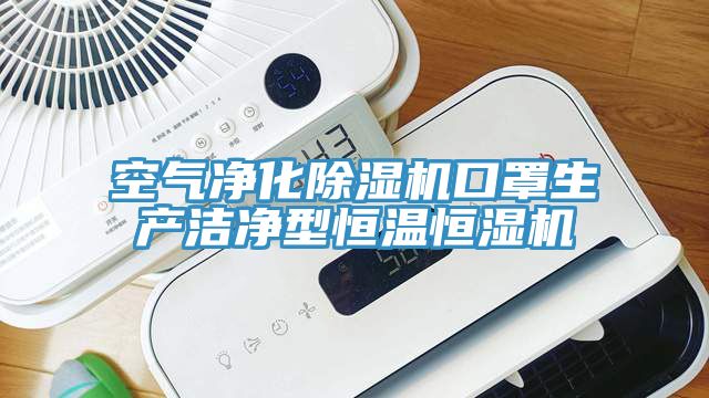 空氣凈化除濕機口罩生產(chǎn)潔凈型恒溫恒濕機
