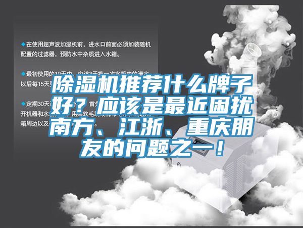 除濕機推薦什么牌子好？應該是最近困擾南方、江浙、重慶朋友的問題之一！