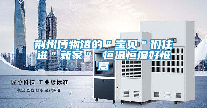 荊州博物館的＂寶貝＂們住進＂新家＂ 恒溫恒濕好愜意