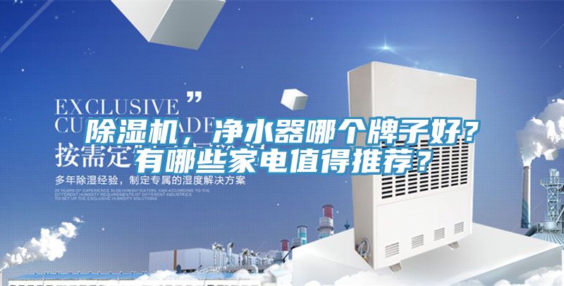 除濕機(jī)，凈水器哪個(gè)牌子好？有哪些家電值得推薦？