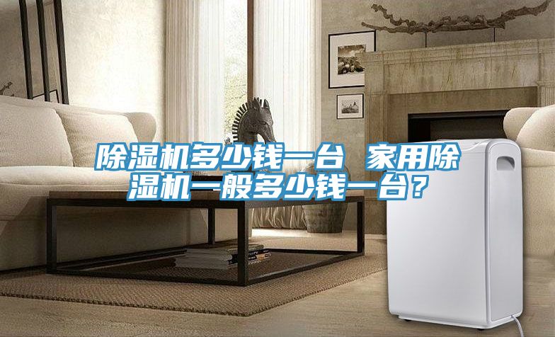 除濕機(jī)多少錢一臺 家用除濕機(jī)一般多少錢一臺？