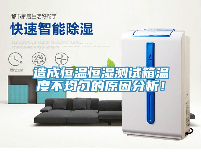 造成恒溫恒濕測試箱溫度不均勻的原因分析！