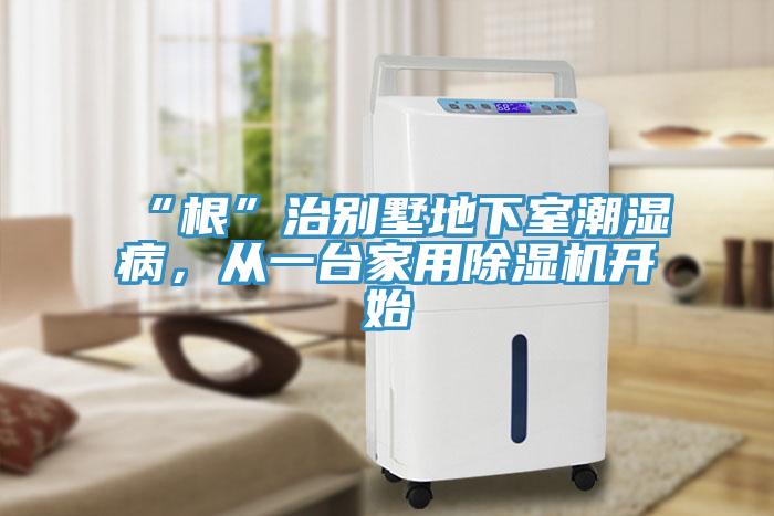 “根”治別墅地下室潮濕病，從一臺家用除濕機開始