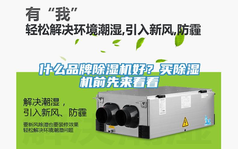 什么品牌除濕機(jī)好？買(mǎi)除濕機(jī)前先來(lái)看看