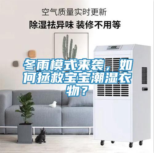 冬雨模式來襲，如何拯救寶寶潮濕衣物？