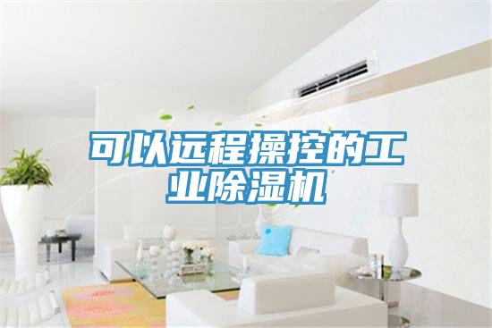 可以遠(yuǎn)程操控的工業(yè)除濕機