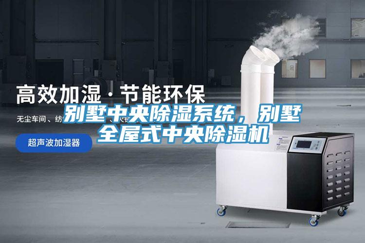 別墅中央除濕系統(tǒng)，別墅全屋式中央除濕機(jī)