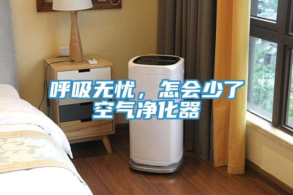呼吸無憂，怎會少了空氣凈化器