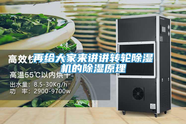 再給大家來講講轉(zhuǎn)輪除濕機的除濕原理