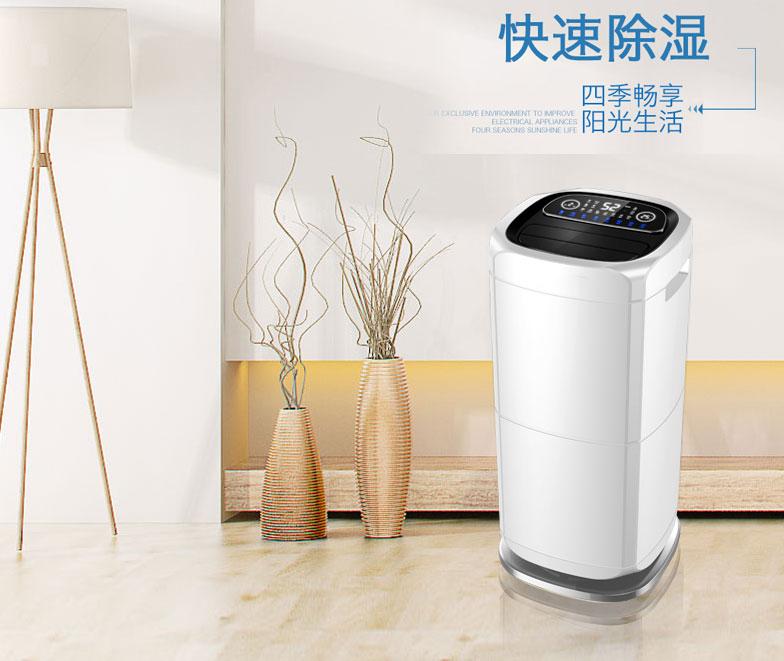 臥式升溫型除濕機(jī)，烘干房升溫排濕不占地