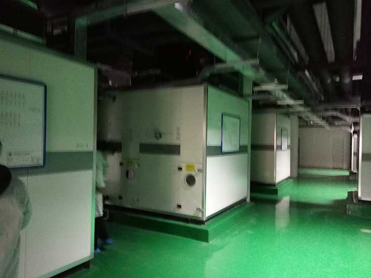 新西蘭“恒天然”合資奶粉企業(yè)，6臺轉(zhuǎn)輪除濕機(jī)組3臺45000風(fēng)量，2臺38000風(fēng)量，1臺30000風(fēng)量